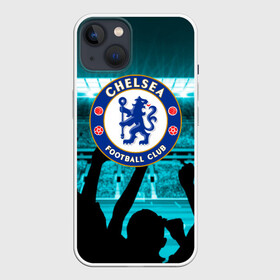 Чехол для iPhone 13 с принтом Chelsea Челси в Кировске,  |  | champions | chelsea | football | london | soccer | uefa | world cup | лига чемпионов | лондон | форма | формы | футбол | челси