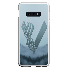 Чехол для Samsung S10E с принтом vikings в Кировске, Силикон | Область печати: задняя сторона чехла, без боковых панелей | nord | north | vikings | викинги | норвегия | север | скандинавия