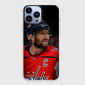 Чехол для iPhone 13 Pro Max с принтом Александр Овечкин в Кировске,  |  | capitals | hockey | nhl | ovechkin | washington | washington capitals | александр овечкин | вашингтон | вашингтон кэпиталз | кэпиталз | нхл | овечкин | хоккей