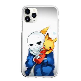 Чехол для iPhone 11 Pro матовый с принтом UNDERTALE в Кировске, Силикон |  | chara | frisk | sans | undertale | андертале | андертейл | игра | пика | пикачу | подземная история | подземная сказка | покемон | санс | ундертале | фриск | чара