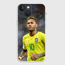 Чехол для iPhone 13 mini с принтом Неймар в Кировске,  |  | champions | football | neymar | psg | soccer | uefa | world cup | лига чемпионов | неймар | пари сен жермен | псж | форма | формы | футбол