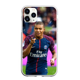 Чехол для iPhone 11 Pro Max матовый с принтом Килиан Мбаппе в Кировске, Силикон |  | champions | football | mbappe | psg | soccer | uefa | world cup | килиан мбаппе | лига чемпионов | мбаппе | пари сен жермен | псж | форма | формы | футбол