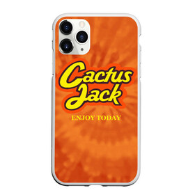 Чехол для iPhone 11 Pro матовый с принтом Cactus Jack в Кировске, Силикон |  | Тематика изображения на принте: reeses puffs | travis scott | джэк | кактус | трэвис скотт