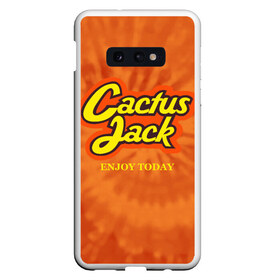 Чехол для Samsung S10E с принтом Cactus Jack в Кировске, Силикон | Область печати: задняя сторона чехла, без боковых панелей | reeses puffs | travis scott | джэк | кактус | трэвис скотт