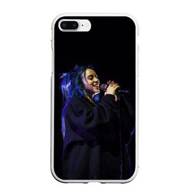 Чехол для iPhone 7Plus/8 Plus матовый с принтом BILLIE EILISH в Кировске, Силикон | Область печати: задняя сторона чехла, без боковых панелей | ayelish | bad guy | bellyache | bilie eilish | bilie elish | billie | billie eilish | eilish | electronic | elish | music | били айлиш | билли айлиш | эйлиш | элиш