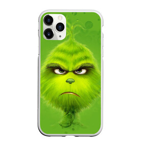 Чехол для iPhone 11 Pro матовый с принтом The Grinch в Кировске, Силикон |  | Тематика изображения на принте: christmas | claus | grinch stole | how the | jingle | merry | santa | гринч | гуманоид | диккенс | ктоград | олени | рождество | снежинки | чарльз