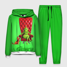 Мужской костюм 3D (с толстовкой) с принтом The Grinch в Кировске,  |  | christmas | claus | grinch stole | how the | jingle | merry | santa | гринч | гуманоид | диккенс | ктоград | олени | рождество | снежинки | чарльз