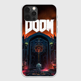 Чехол для iPhone 12 Pro Max с принтом DOOM - Hellgate в Кировске, Силикон |  | Тематика изображения на принте: doom | eternal | game | gate | hell | horror | ад | врата | дум | игра | персонаж | хоррор | шутер