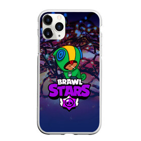 Чехол для iPhone 11 Pro Max матовый с принтом BRAWL STARS НОВОГОДНИЙ в Кировске, Силикон |  | Тематика изображения на принте: 2020 | android | brawl stars | crow | games | leon | mobile game | stars | бравл старс | ворон | игры | леон | мобильные игры