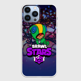 Чехол для iPhone 13 Pro Max с принтом BRAWL STARS НОВОГОДНИЙ в Кировске,  |  | Тематика изображения на принте: 2020 | android | brawl stars | crow | games | leon | mobile game | stars | бравл старс | ворон | игры | леон | мобильные игры