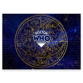 Поздравительная открытка с принтом Doctor Who в Кировске, 100% бумага | плотность бумаги 280 г/м2, матовая, на обратной стороне линовка и место для марки
 | doctor | who | доктор | доктор кто | кто