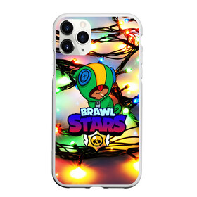 Чехол для iPhone 11 Pro Max матовый с принтом BRAWL STARS НОВОГОДНИЙ в Кировске, Силикон |  | Тематика изображения на принте: 2020 | android | brawl stars | crow | games | leon | mobile game | stars | бравл старс | ворон | игры | леон | мобильные игры