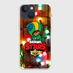 Чехол для iPhone 13 mini с принтом BRAWL STARS НОВОГОДНИЙ в Кировске,  |  | 2020 | android | brawl stars | crow | games | leon | mobile game | stars | бравл старс | ворон | игры | леон | мобильные игры