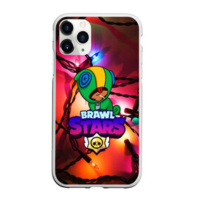 Чехол для iPhone 11 Pro Max матовый с принтом BRAWL STARS НОВОГОДНИЙ в Кировске, Силикон |  | Тематика изображения на принте: 2020 | android | brawl stars | crow | games | leon | mobile game | stars | бравл старс | ворон | игры | леон | мобильные игры