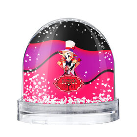 Снежный шар с принтом Hazbin Hotel в Кировске, Пластик | Изображение внутри шара печатается на глянцевой фотобумаге с двух сторон | 