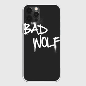 Чехол для iPhone 12 Pro с принтом Bad wolf в Кировске, силикон | область печати: задняя сторона чехла, без боковых панелей | bbc | dimension | dr who | jenna coleman | jodie whittaker | matt smith | relative | resolution | space | tardis | the doctor | time | галлифрей | джоди уиттакер | доктор кто | тардис