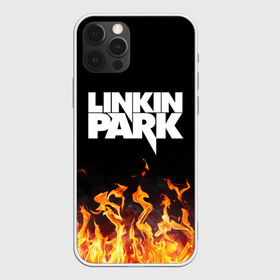 Чехол для iPhone 12 Pro Max с принтом Linkin Park Fire в Кировске, Силикон |  | 