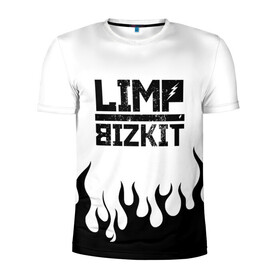 Мужская футболка 3D спортивная с принтом Limp Bizkit  в Кировске, 100% полиэстер с улучшенными характеристиками | приталенный силуэт, круглая горловина, широкие плечи, сужается к линии бедра | bizkit | limp | limp bizkit | music | rock | бизкиты | лимп бизкит | лимпы | липкие письки | музыка | рок