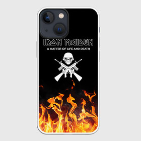 Чехол для iPhone 13 mini с принтом Iron Maiden в Кировске,  |  | iron | iron maiden | maiden | music | rock | айрон майден | айрон мейден | музыка | рок