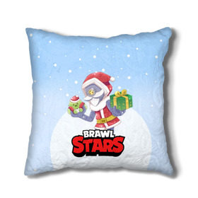 Подушка 3D с принтом Brawl Stars. Christmas Barley в Кировске, наволочка – 100% полиэстер, наполнитель – холлофайбер (легкий наполнитель, не вызывает аллергию). | состоит из подушки и наволочки. Наволочка на молнии, легко снимается для стирки | bo | brawl | brock | bull | colt | dynamike | elprimo | jessie | leon | moba | nita | shelly | stars | бо | брок | булл | джесси | динамайк | кольт | леон | нита | шелли | эльпримо