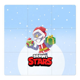 Магнитный плакат 3Х3 с принтом Brawl Stars. Christmas Barley в Кировске, Полимерный материал с магнитным слоем | 9 деталей размером 9*9 см | Тематика изображения на принте: bo | brawl | brock | bull | colt | dynamike | elprimo | jessie | leon | moba | nita | shelly | stars | бо | брок | булл | джесси | динамайк | кольт | леон | нита | шелли | эльпримо