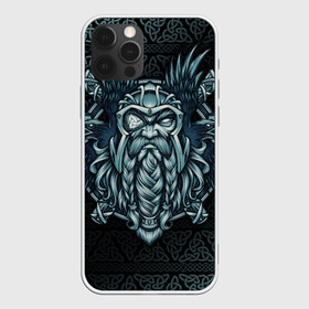 Чехол для iPhone 12 Pro Max с принтом Odinn в Кировске, Силикон |  | good | viking | vikings | бог | викинг | викинги | воин | кельтское | один | плетение | русь | скандинавы | славяне | язычник