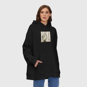 Худи SuperOversize хлопок с принтом XXXTENTACION BAD VIBES FOREVER в Кировске, 70% хлопок, 30% полиэстер, мягкий начес внутри | карман-кенгуру, эластичная резинка на манжетах и по нижней кромке, двухслойный капюшон
 | bad | forever | tentacion | vibes | xtentacion | xxxtentacion | бэд | вайбс | икс | тентасьён | тентасьон | форевер