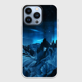 Чехол для iPhone 13 Pro с принтом Северное сияние в Кировске,  |  | galaxy | nasa | nebula | space | star | абстракция | вселенная | галактика | звезда | звезды | космический | наса | планеты