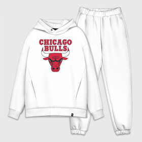 Мужской костюм хлопок OVERSIZE с принтом CHICAGO BULLS | ЧИКАГО БУЛЛС в Кировске,  |  | bulls | chicago | chicago bulls | nba | red bulls | usa | америка | быки | нба | сша | чикаго буллс