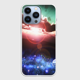 Чехол для iPhone 13 Pro с принтом ЗАКАТ НОЧНОЙ в Кировске,  |  | galaxy | nasa | nebula | space | star | абстракция | вселенная | галактика | звезда | звезды | космический | наса | планеты