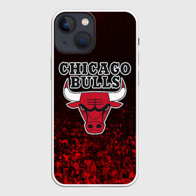 Чехол для iPhone 13 mini с принтом CHICAGO BULLS | ЧИКАГО БУЛЛС в Кировске,  |  | bulls | chicago | chicago bulls | nba | red bulls | usa | америка | быки | нба | сша | чикаго буллс