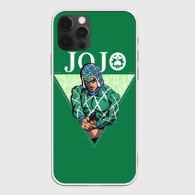 Чехол для iPhone 12 Pro Max с принтом JoJo Bizarre Adventure в Кировске, Силикон |  | aureo | battle tendency | blood | crusaders | dio | giorno | giovanna | golden | jjba | jojo memes | jojos | jotaro | manga | phantom | stardust | vento aureo | wind | джо джо | манга