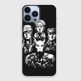 Чехол для iPhone 13 Pro Max с принтом JJBA Part 4 в Кировске,  |  | aureo | battle tendency | blood | crusaders | dio | giorno | giovanna | golden | jjba | jojo memes | jojos | jotaro | manga | phantom | stardust | vento aureo | wind | джо джо | манга