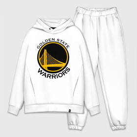 Мужской костюм хлопок OVERSIZE с принтом GOLDEN STATE WARRIORS в Кировске,  |  | golden state | golden state warriors | gsw | nba | usa | америка | голден стэйт уорриорз | гсв | нба | сша