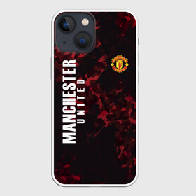 Чехол для iPhone 13 mini с принтом Manchester United в Кировске,  |  | champions | football | manchester | manchester united | soccer | uefa | united | world cup | лига чемпионов | манчестер | манчестер юнайтед | форма | формы | футбол | юнайтед