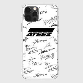 Чехол для iPhone 12 Pro Max с принтом ATEEZ АВТОГРАФЫ в Кировске, Силикон |  | ateez | kpop | ёсан | минки | сан | сонхва | уён | хонджун | чонхо | эйтиз | юнхо