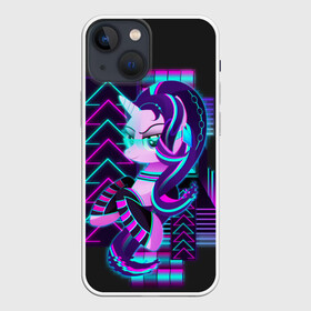 Чехол для iPhone 13 mini с принтом Мой маленький пони в Кировске,  |  | applejack | little | magic | mlp | my | pinkie pie | pony | rainbow dash | rarity | twilight | дракон | дружба | единорог | искорка | пони | селестия | спайк | сумеречная | это чудо