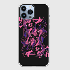 Чехол для iPhone 13 Pro Max с принтом My little pony в Кировске,  |  | applejack | little | magic | mlp | my | pinkie pie | pony | rainbow dash | rarity | twilight | дракон | дружба | единорог | искорка | пони | селестия | спайк | сумеречная | это чудо