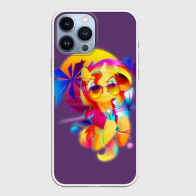 Чехол для iPhone 13 Pro Max с принтом My little pony в Кировске,  |  | Тематика изображения на принте: applejack | little | magic | mlp | my | pinkie pie | pony | rainbow dash | rarity | twilight | дракон | дружба | единорог | искорка | пони | селестия | спайк | сумеречная | это чудо