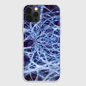 Чехол для iPhone 12 Pro Max с принтом Nerves в Кировске, Силикон |  | Тематика изображения на принте: nerves | абстрактно | абстрактные | абстрактный | абстракция | нейронная | неон | неонка | неоновые | нерв | нервная | нервы | объёмные | объёмный | светящиеся | светящийся | сетка | сеть | система