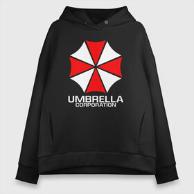 Женское худи Oversize хлопок с принтом UMBRELLA CORP в Кировске, френч-терри — 70% хлопок, 30% полиэстер. Мягкий теплый начес внутри —100% хлопок | боковые карманы, эластичные манжеты и нижняя кромка, капюшон на магнитной кнопке | ada wong | biohazard | leon | nemesis | project resistance | raccoon city | re | re3 | resident evil | resident evil 3 | rpd | stars | umbrella | ада вонг | амбрелла | немезис | ужасы