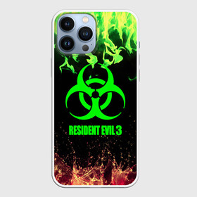 Чехол для iPhone 13 Pro Max с принтом RESIDENT EVIL 3 в Кировске,  |  | Тематика изображения на принте: biohazard | biohazard 7 | crocodile | fang | game | hand | monster | new umbrella | resident evil | resident evil 7 | umbrella | umbrella corp | umbrella corporation | zombie | обител