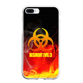 Чехол для iPhone 7Plus/8 Plus матовый с принтом RESIDENT EVIL 3 в Кировске, Силикон | Область печати: задняя сторона чехла, без боковых панелей | 