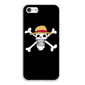 Чехол для iPhone 5/5S матовый с принтом One Piece в Кировске, Силикон | Область печати: задняя сторона чехла, без боковых панелей | lucy | luffy monkey | mugiwara | one piece | straw hat | большой куш | ван пис | луффи | одним куском