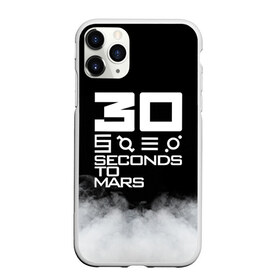 Чехол для iPhone 11 Pro матовый с принтом 30 Seconds To Mars в Кировске, Силикон |  | 30 seconds to mars | ac dc | jared leto | music | rock | thirty seconds to mars | джаред лето | музыка | рок