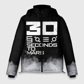 Мужская зимняя куртка 3D с принтом 30 Seconds To Mars в Кировске, верх — 100% полиэстер; подкладка — 100% полиэстер; утеплитель — 100% полиэстер | длина ниже бедра, свободный силуэт Оверсайз. Есть воротник-стойка, отстегивающийся капюшон и ветрозащитная планка. 

Боковые карманы с листочкой на кнопках и внутренний карман на молнии. | 30 seconds to mars | ac dc | jared leto | music | rock | thirty seconds to mars | джаред лето | музыка | рок