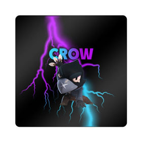 Магнит виниловый Квадрат с принтом Brawl Stars CROW в Кировске, полимерный материал с магнитным слоем | размер 9*9 см, закругленные углы | 8 bit | 8 бит | brawl | brawl stars | crow | leon | stars | бравл | бравл старс | браво старс | игра | компьютерная | кров | леон | онлайн | старс