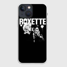 Чехол для iPhone 13 mini с принтом Roxette в Кировске,  |  | pop | rock | roxette | мари фредрикссон | пер гессле | поп | поп рок. евро поп | рок | роксет | роксэт