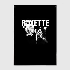 Постер с принтом Roxette в Кировске, 100% бумага
 | бумага, плотность 150 мг. Матовая, но за счет высокого коэффициента гладкости имеет небольшой блеск и дает на свету блики, но в отличии от глянцевой бумаги не покрыта лаком | Тематика изображения на принте: pop | rock | roxette | мари фредрикссон | пер гессле | поп | поп рок. евро поп | рок | роксет | роксэт