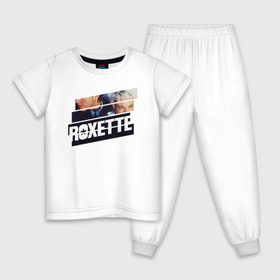 Детская пижама хлопок с принтом Roxette в Кировске, 100% хлопок |  брюки и футболка прямого кроя, без карманов, на брюках мягкая резинка на поясе и по низу штанин
 | Тематика изображения на принте: 